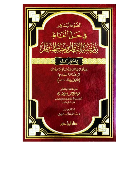 الضوء الباهر في حل الفاظ روضة الناظر وجنة المناظر